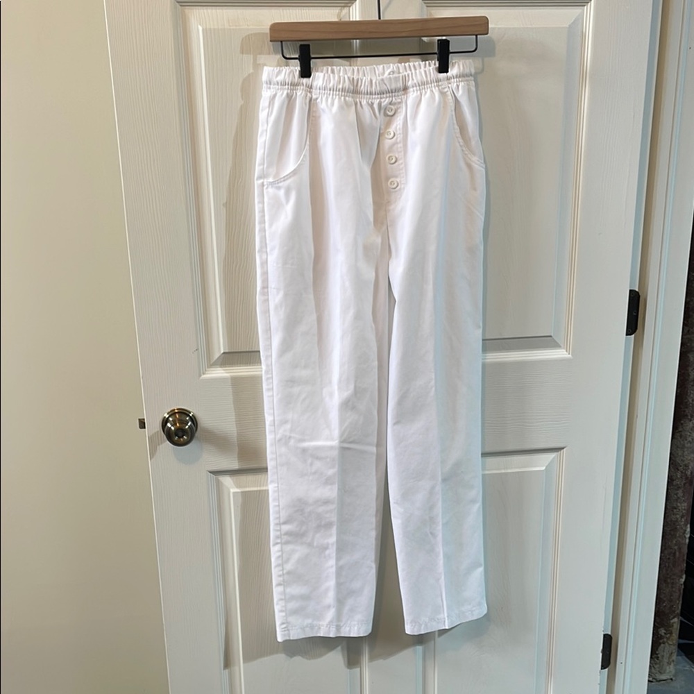 2 pairs Women’s White Scrub Pants